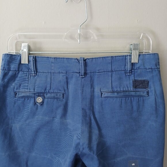 Polo Ralph Lauren NWT $59.50‎ Boys Size 16 Blue Cotton Chino Shorts Zipper - Picture 13 of 15